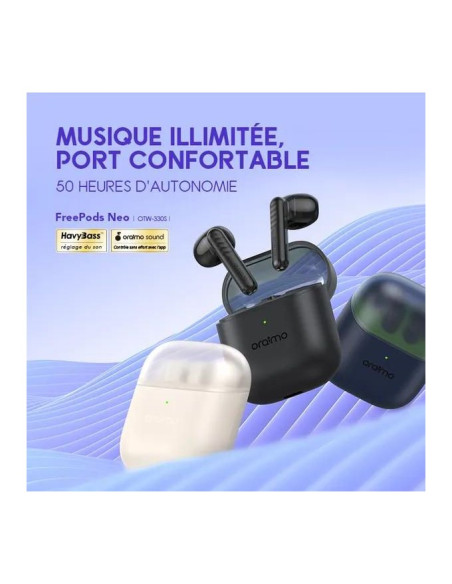 Oraimo FreePods Neo Écouteurs sans fil ENC OTW-330S gold