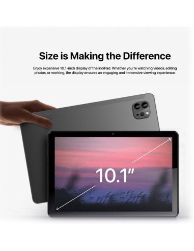 INOI Tablet 10.1”, 4G LTE, HD+, WiFi, 4GB RAM +...