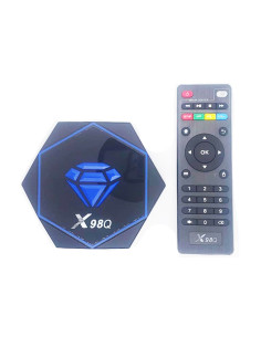 Tv box x98Q 2Gb /16Gb android 15 avec abonnement iptv 12...