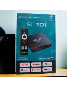 senic sc-301 tv box android 14 + abonnement smart x2 12 mois 2
