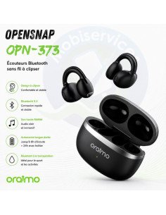 Oraimo OpenSnap Écouteurs Bluetooth sans fil à clipser...